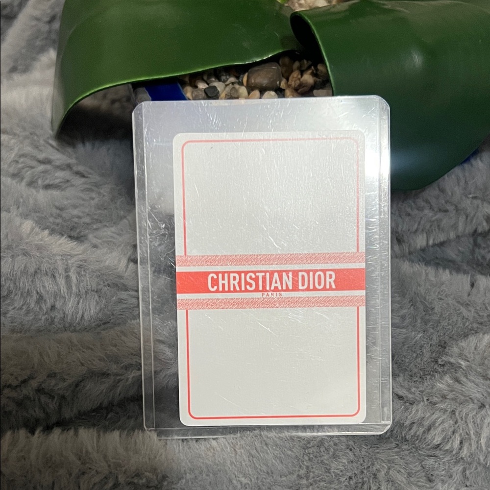 Christian Dior J of Diamonds Playing Card EUC